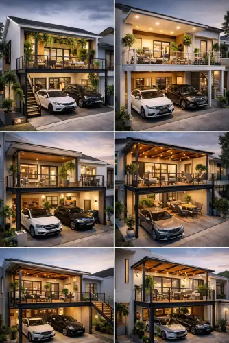 Mezannine Teras Rumah Keren di Ciracas